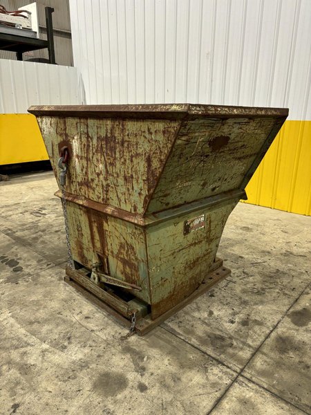 60" X 55" ROURA EXTENDED HEIGHT DUMP HOPPER: STOCK 21911