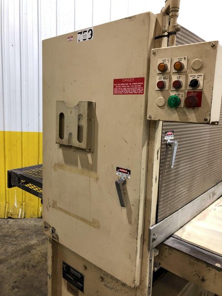 42&quot; WIDE X 40 HP TIMESAVER MODEL #243-1M BELT SANDER: STOCK #18170