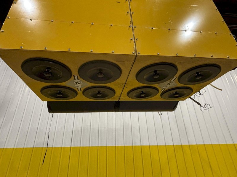 5 HP X 8 CARTRIDGE PLYMOVENT MODEL #MFA-01-E2 DUST COLLECTOR: STOCK #22305