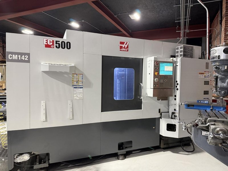 Haas EC-500 HMC, 2012 – Probe, Rigid Tapping, TSC