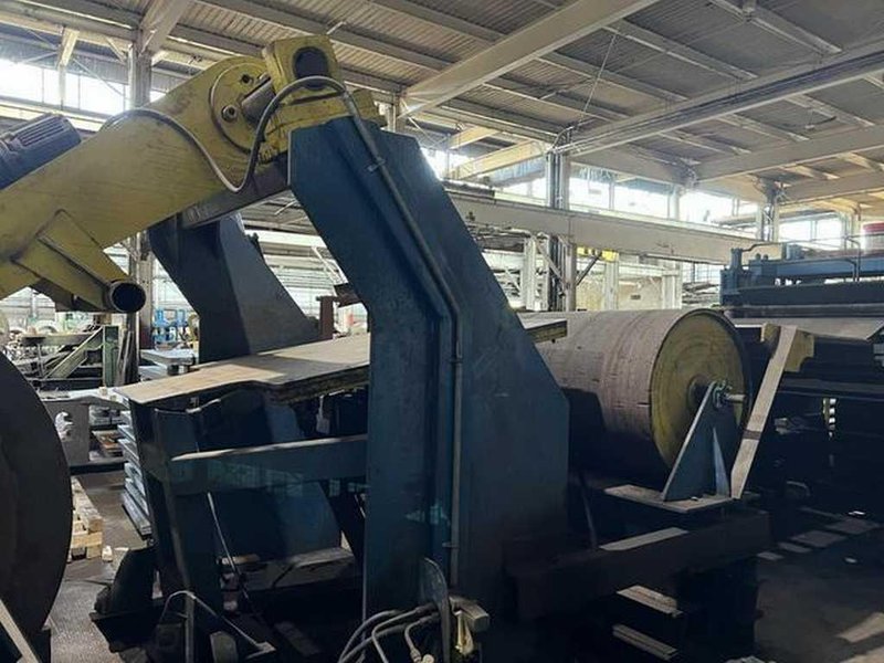 72" x 0.200" x 50,000# Voss Cut To Length Line STOCK# 3468