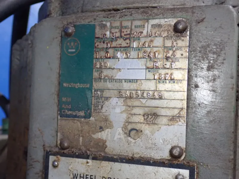 CONE BLANCHARD MACHINE COMPANY 10" ROTARY SURFACE GRINDER  -  8AD-12
