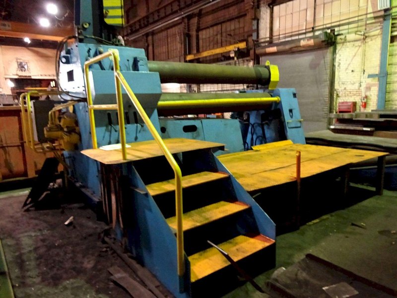 10' X 1" KUMLA MODEL PV7H HYDRAULIC PYRAMID PLATE ROLL: #67336