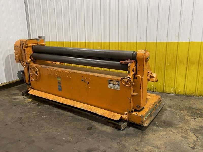 8&#039; X 10 GAUGE WYSONG MODEL #D-96 PLATE BENDING ROLL : STOCK #18273