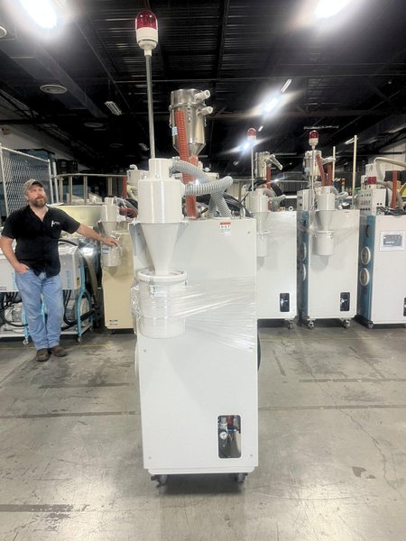 Matsui Used MJ3-25J Desiccant Dryer, 25 lbs/hr, 230V, yr. 2016 - (3) Available