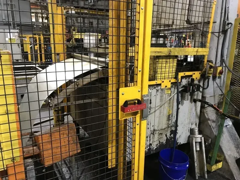 Dallas 48” Wide x .062” Cabinet Style Servo Feeder, STOCK# 13806JB