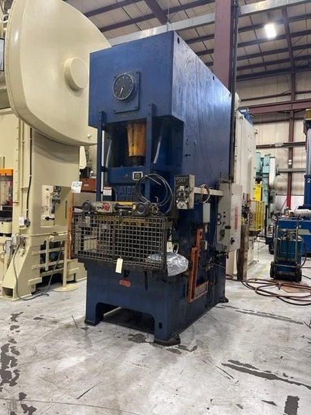 200 ton Aida NC1-200(1) Used Single Crank Mechanical Metal Stamping  OBS Press For Sale, Rebuild in Process 2025!