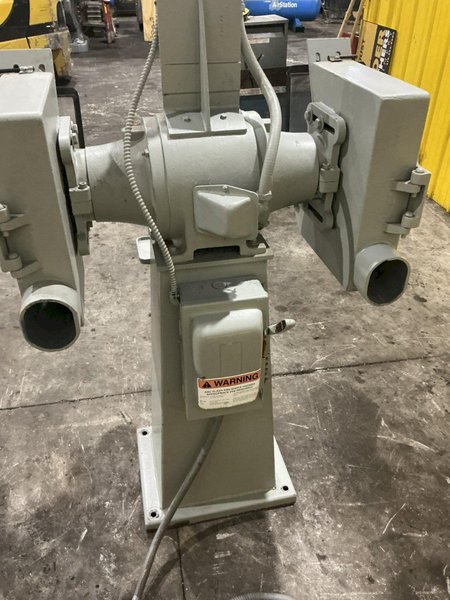 2 HP SETCO MODEL #105 DOUBLE END PEDESTAL GRINDER: YOBRO #25982