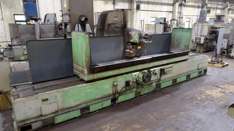 24' X 120' THOMPSON MODEL 10-PCH-7882 HYDRAULIC SURFACE GRINDER: STK 70