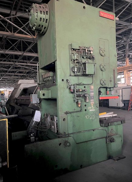150 TON NIAGARA MODEL #E-150 OBI PRESS, 2.5" STROKE: STOCK #13324