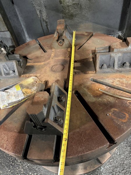 KING VERTICAL TURRET LATHE. STOCK # 0546426