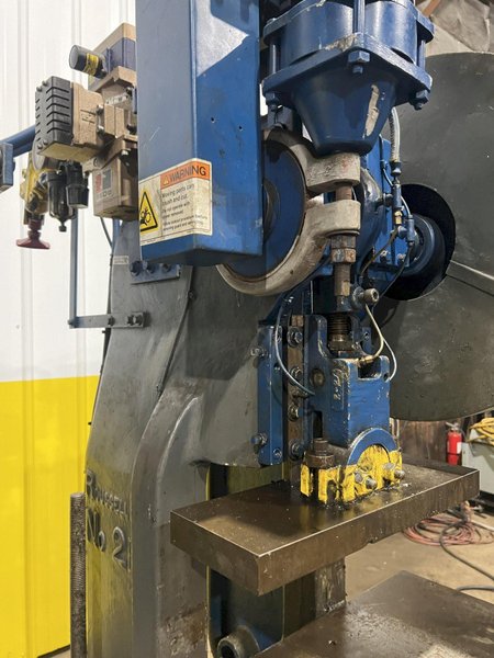 15 TON ROUSSELLE MODEL #2E-F OBI PRESS, 2" STROKE: STOCK #20171