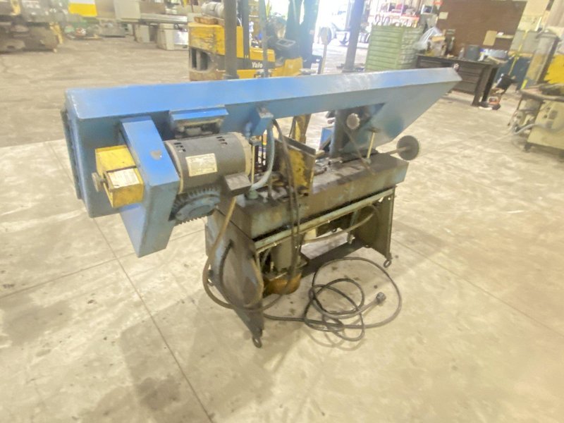 15" X 17" WF WELLS MODEL #F-15 TWIN POST HORIZONTAL BANDSAW: STOCK #21090