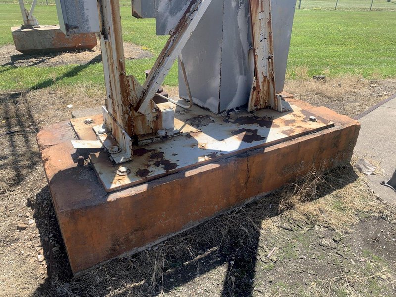 10 TON X 60' X 1000' P&amp;H OVERHEAD SELF STANDING YARD CRANE SYSTEM: STOCK #13150