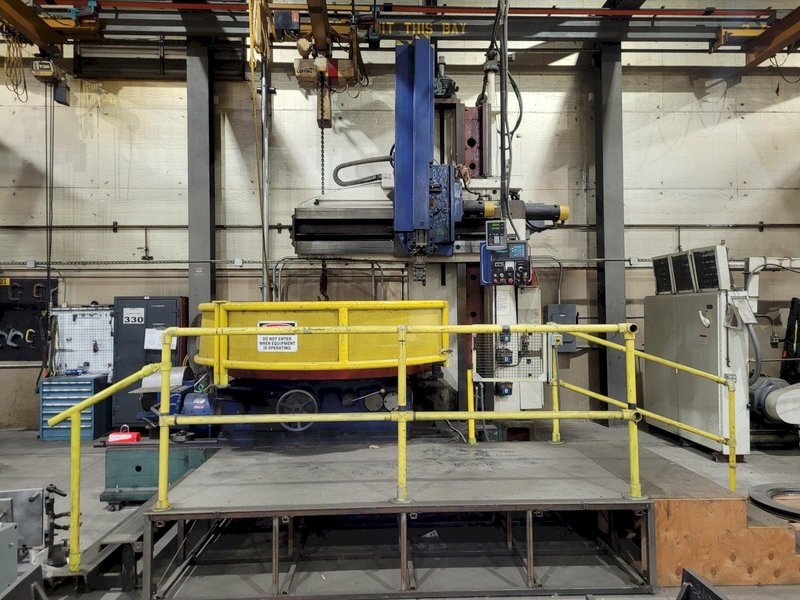 86&quot; BERTHIEZ MODEL #TFM220 VERTICAL TURRET LATHE / VTL: STOCK #18124
