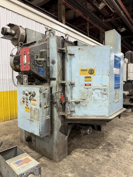 72” TABLE PANGBORN MODEL LK ROTOBLAST SHOT BLAST MACHINE: YOBRO #24357