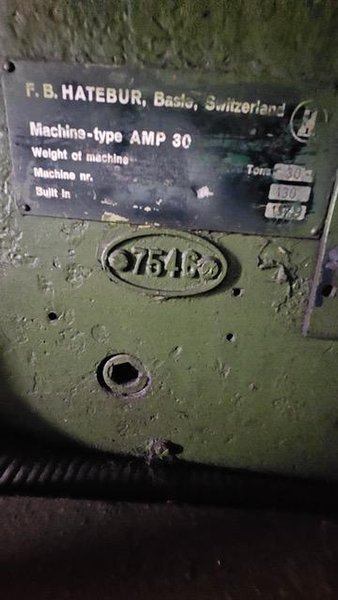 Hatebur  Model AMP-30 Hot Nut Former