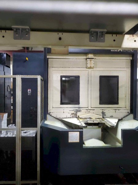 (2) Makino A66E HMC Cell, (1) 2003 &amp; (1) 2005 – Both Full 4th Axis, Pallet size  19.7″ x 19.7″, Pro 3 Control, Auto Pallet Changer, TSC