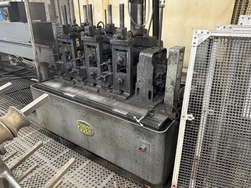 9 STAND x 2" YODER M2 ROLLFORMER, 6 STAND &amp; 3 STAND BASE: YOBRO #24317