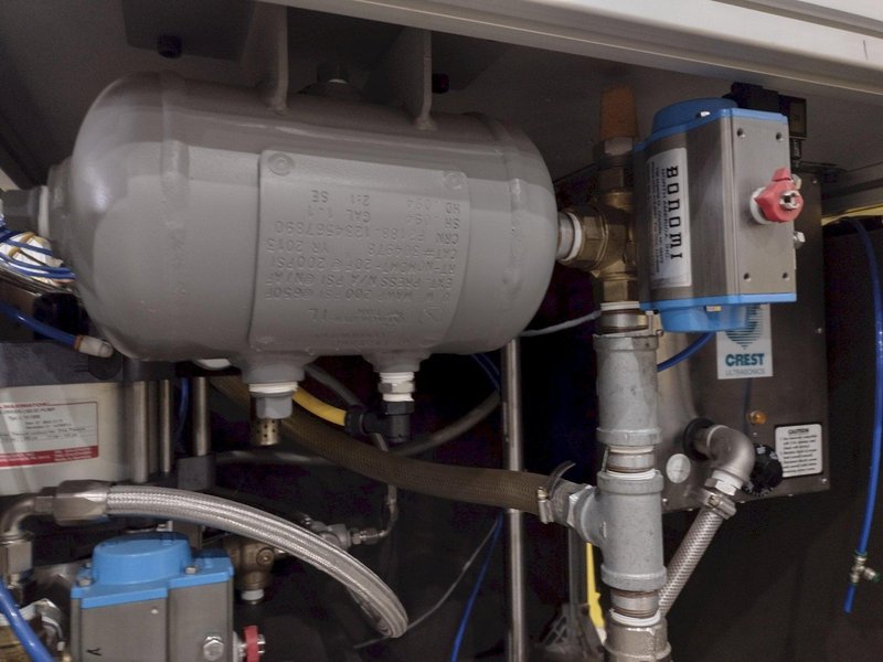 KRC (KENTUCKY REBUILD) TEST STAND WITH CREST ULTRASONIC POWER SUPPLY: STOCK #20594