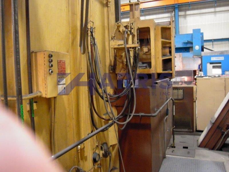 124&quot; Bullard Dyn-au-tape 2 Axis CNC Vertical Boring Mill with Fanuc 15TT Control