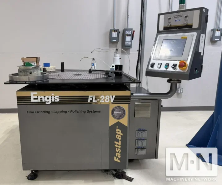 28" Engis 28FL Fast Lap Lapping Machine
