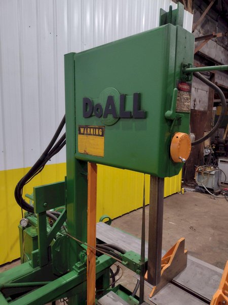 14" x 21" DOALL MODEL #TF-1421H VERTICAL TILTING BAND SAW: STOCK #21704
