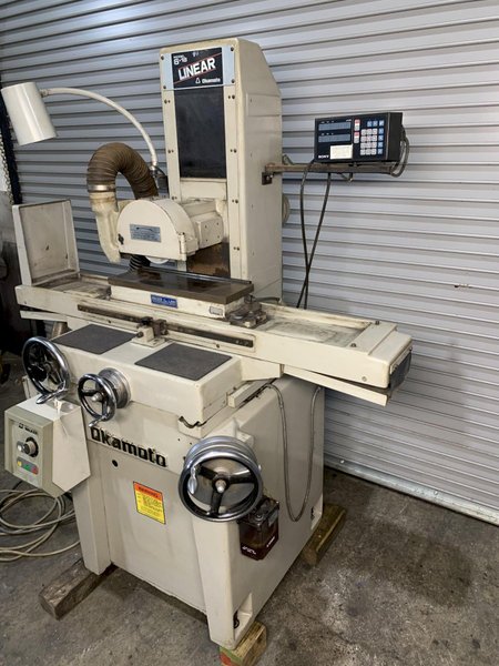 Okamoto Linear Model 618 6"X 18" Surface Grinder