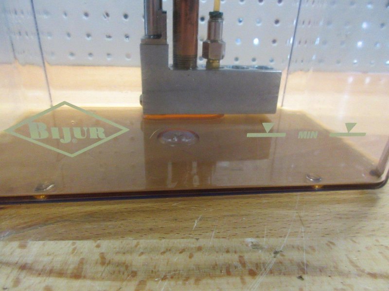 Used Haas Bijur 30-30533A Spindle Oil Tank 1 Port Pump Assy w/Prox