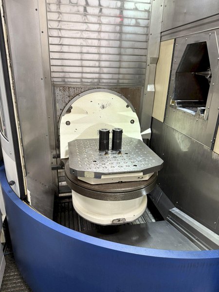 Used 2015 Grob G550 5-Axis CNC Horizontal Machining Center For Sale with 10 Station Pallet Pool