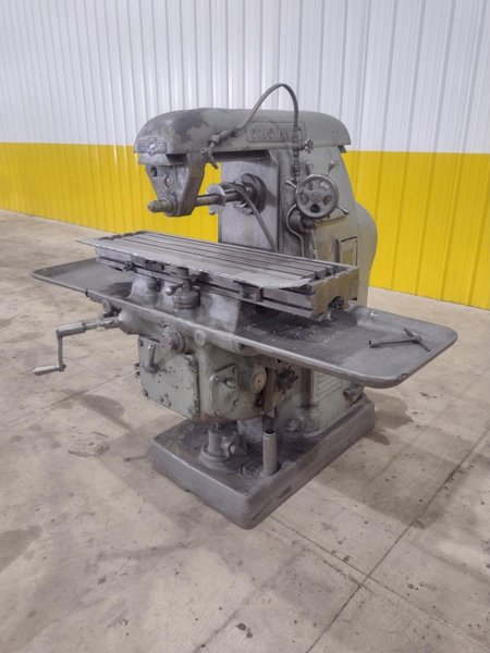 3 HP CINCINNATI MODEL 1-18 PLAIN HORIZONTAL MILLING MACHINE: STOCK #21031