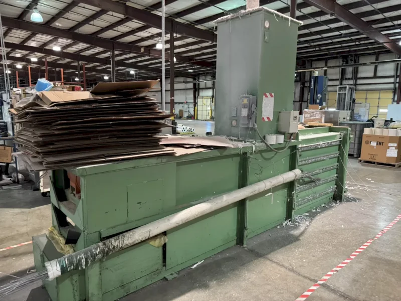 30" X 42" X 50" BALEMASTER HORIZONTAL BALER: YOBRO #25088