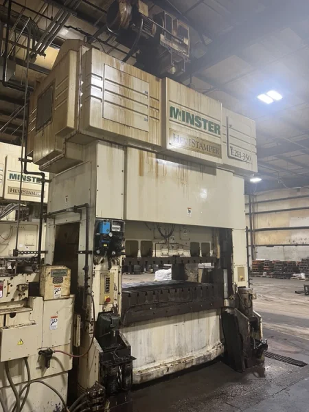 MINSTER E2H-350-86X47 SSDC PRESS, s/n 29921, STOCK# 14384J