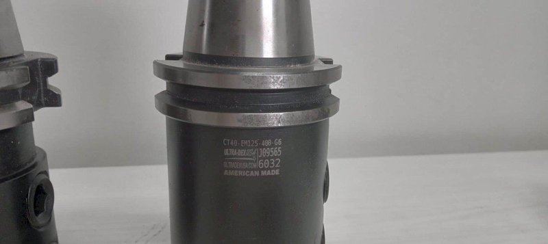 3x Cat 40 Tool Endmill Holders Weldon 1.25″ 0.75″  Kingston Kennametal Ultradex