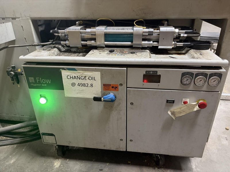 13′ x 6′ Flow Mach3 4020B XD CNC Waterjet, 2016 – 5-Axis XD Cutting Head