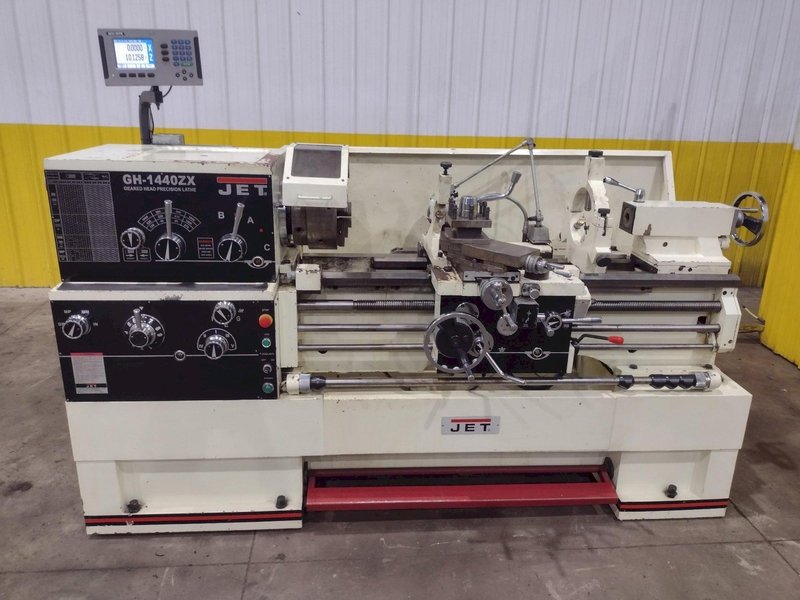 14” X 40” JET MODEL #GH1440 ZX  ENGINE LATHE : YOBRO #25666