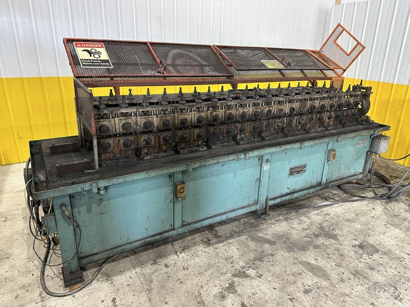 20 STAND X 1.5&#039; X 10&quot; RS CONTOUR ROLLFORMER WITH AMS CONTROLS: STOCK #21331