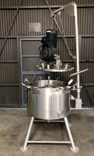 High Purity Extractions HP40 Stainless 35 Gallon Mixer - Rotary Extractor 2019 equipped with Cryogenic Capable, >95% Plant Extraction*, 60 lbs. per Hour Capacity
