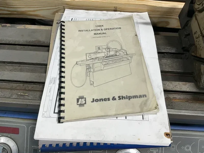 JONES &amp; SHIPMAN 12”X40” CYLINDRICAL GRINDER  -  1300X-1000