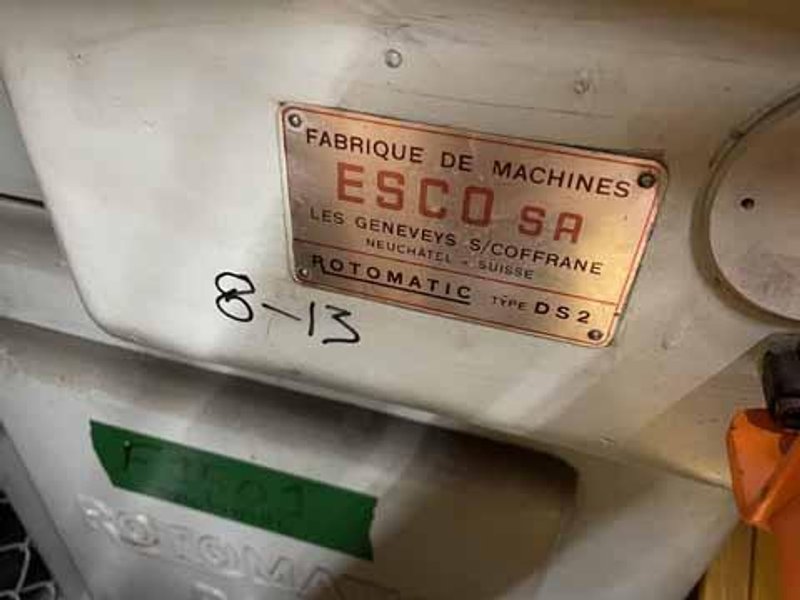 ESCO ROTOMATIC DS-2 SWISS SCREW MACHINE (14411)