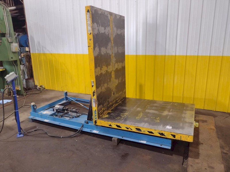 5,000 LBS X48"X 48" MAX MODEL #LPTT-UP-50-90 HYDRAULIC TILT UPENDER 90 DEGREE FLIP TABLE: YOBRO #25891