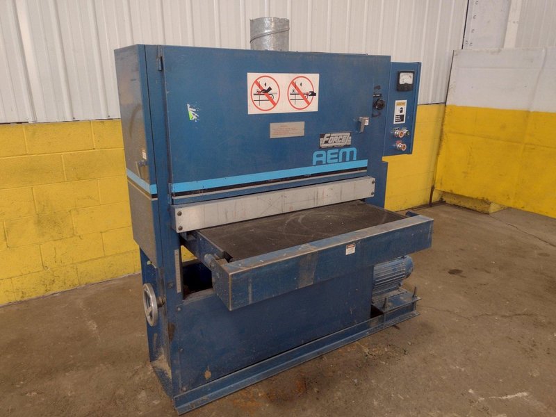 36&quot; X 20 HP AEM BELT GRINDER &amp; SANDER: STOCK 15795