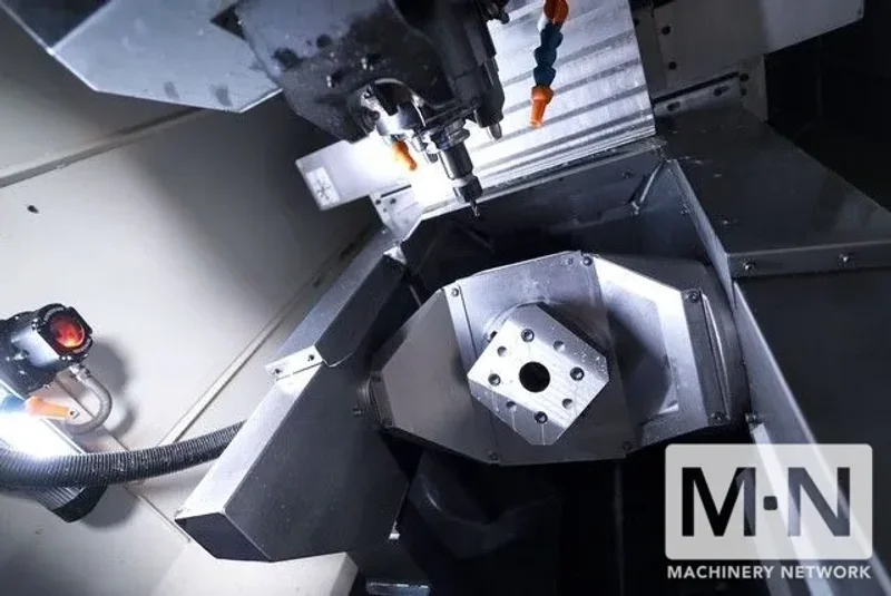 Brother Speedio M140X1 CNC 5- Axis Vertical Machining Center with turning