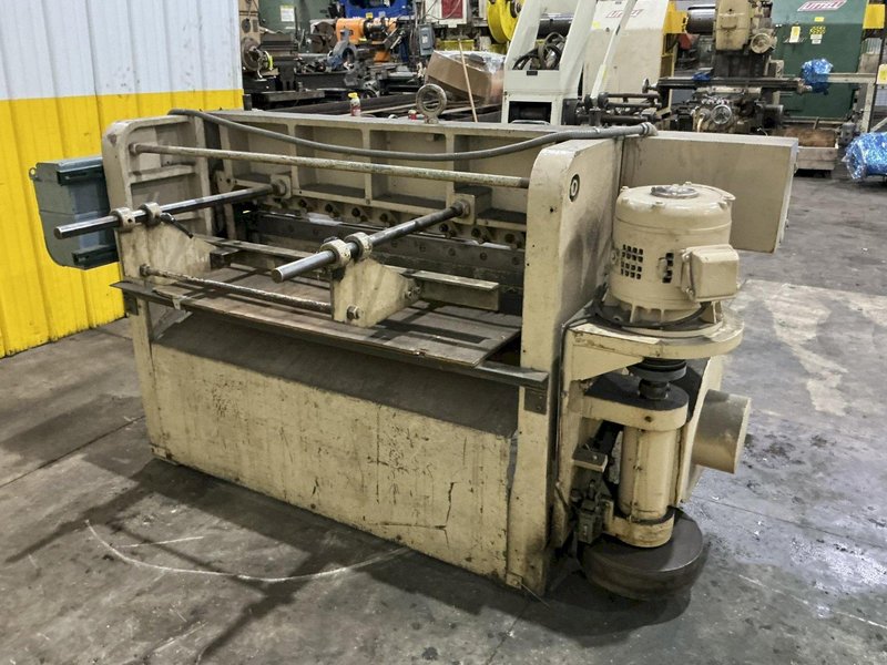 48" X 1/8" MORGAN MODEL #SC4125 MECHANICAL POWER METAL SHEAR: YOBRO #26215