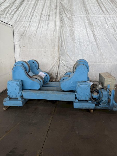 60-TON IRIZAR SELF-ALIGNING TANK TURNING ROLL SET. STOCK # 0237225