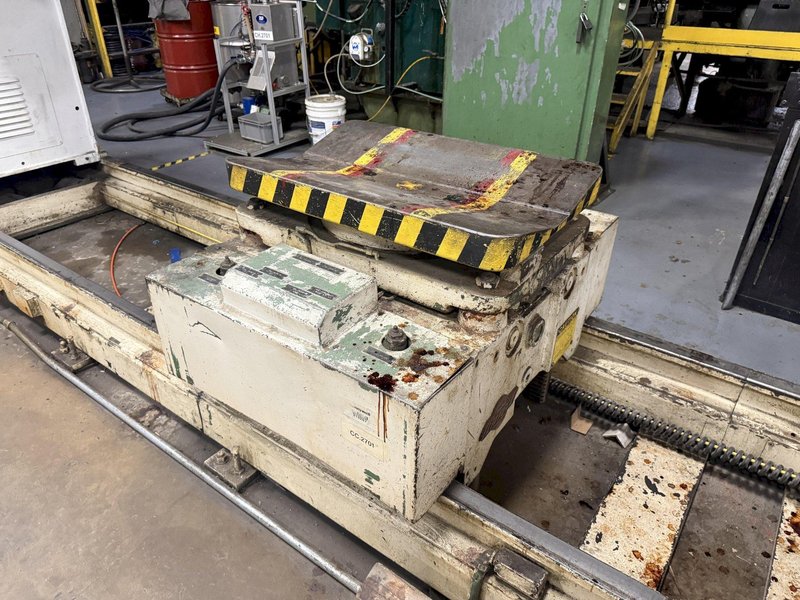 20,000 LBS X 36" LITTELL MODEL #200-36 COIL REEL UNCOILER &amp; CAR: YOBRO #26034