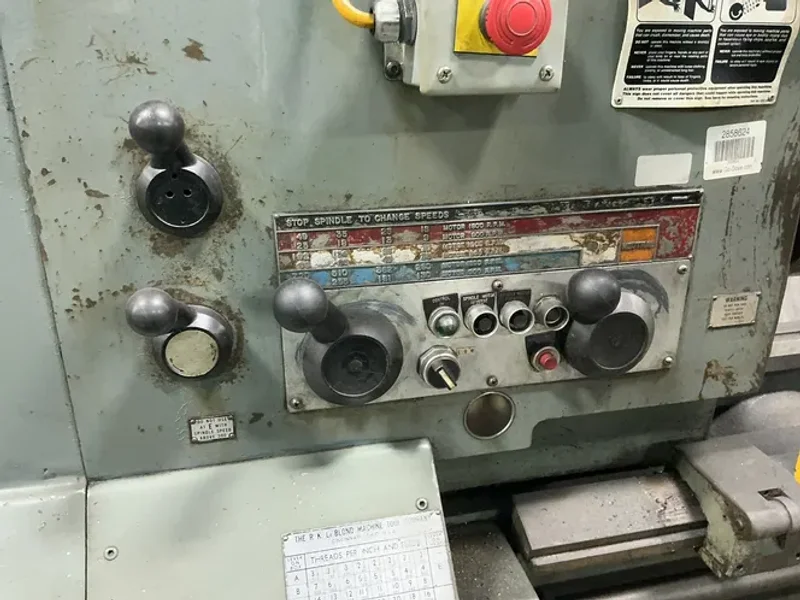LEBLOND 24” X 48” LATHE   -  1989