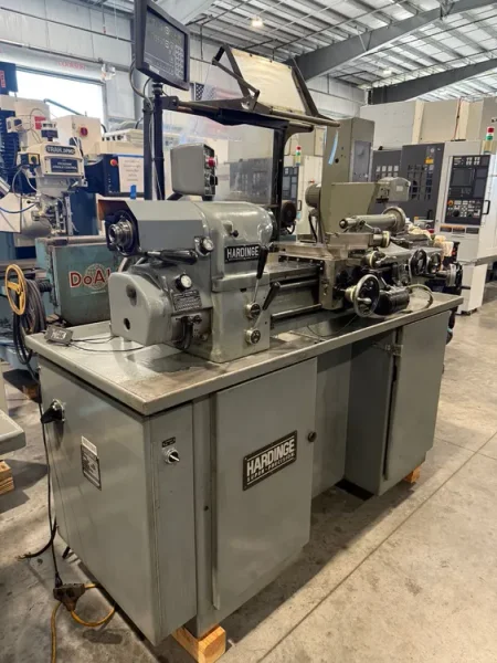 HARDINGE HLV-H Precision Tool Room Lathe 1984’ USA DRO #7653