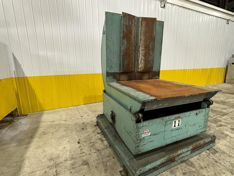 20,000 LBS X 60&quot; X 48&quot; ASC UPENDER COIL FLIPPER WITH POWER ROTATION: STOCK #3809