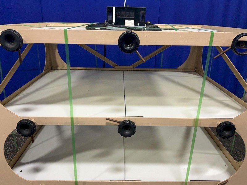 NEW BRUNSWICK SCIENTIFIC 3 @ 34” X 48” ORBITAL SHAKER  -  G-53